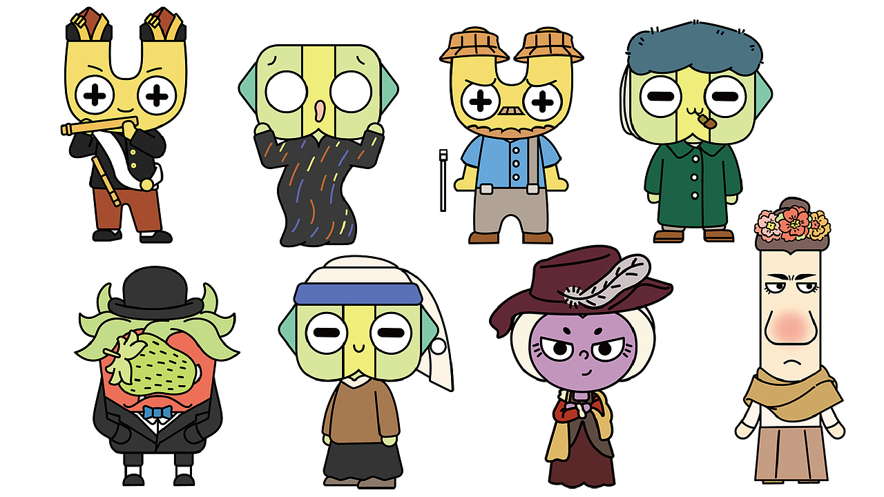 2021 作品集（图ZMjgzNDA3NTY4） - 商业插画 - 站酷设计师蟹黄味哈密瓜原创素材 - 站酷ZCOOL