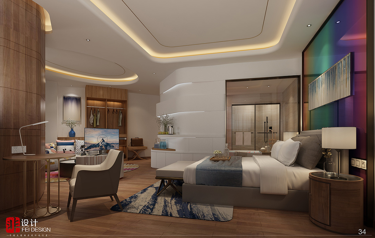 北京非设计滕州真爱精品酒店_套房