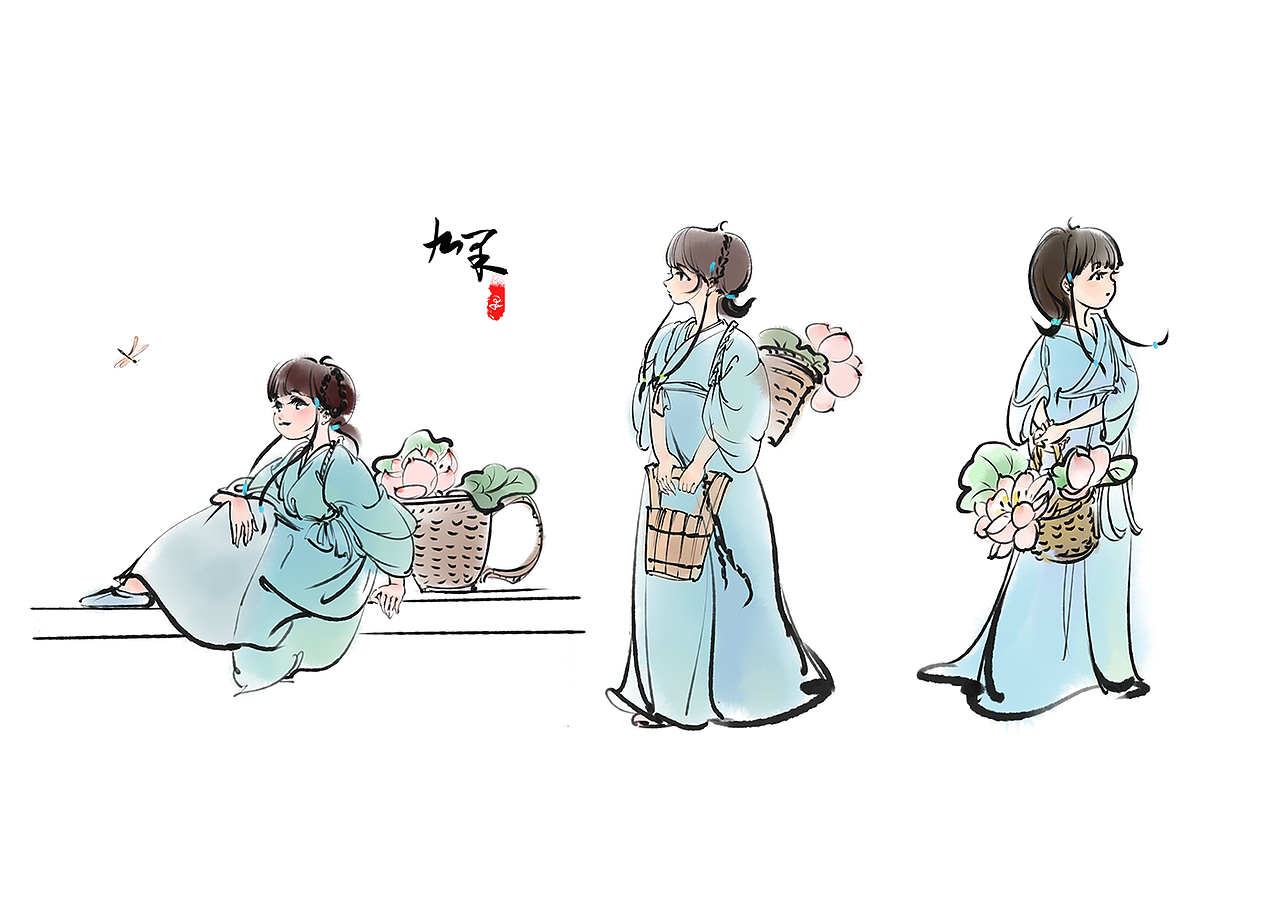 四季之時(shí)（一）（圖ZMjcyNDI0MjM2） - 創(chuàng)作習(xí)作 - 站酷設(shè)計(jì)師_九果_原創(chuàng)素材 - 站酷ZCOOL