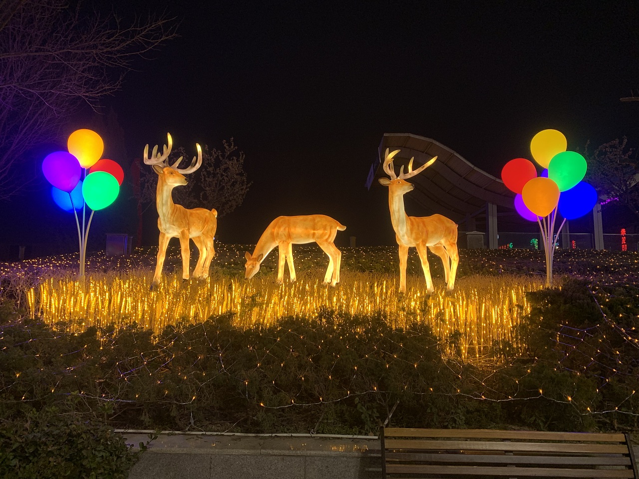路口亮化小品灯,风车烟花灯|摄影|环境/建筑摄影|永安景观标识雕塑