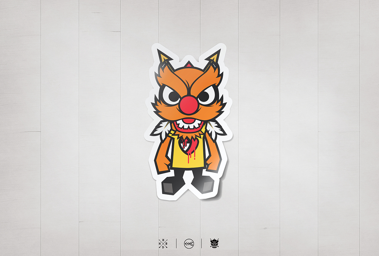 #无心狮潮牌VI设计#（图ZNjgyOTUzNjg=） - 品牌 - 站酷设计师何浩斌原创素材 - 站酷ZCOOL