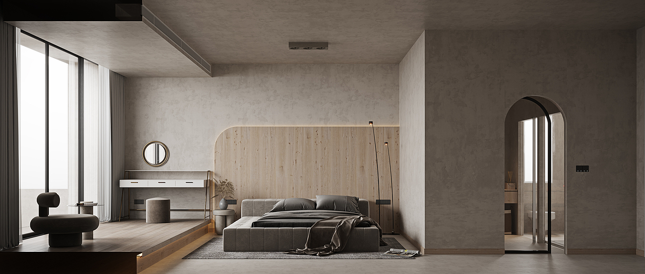 现代诧寂风创作