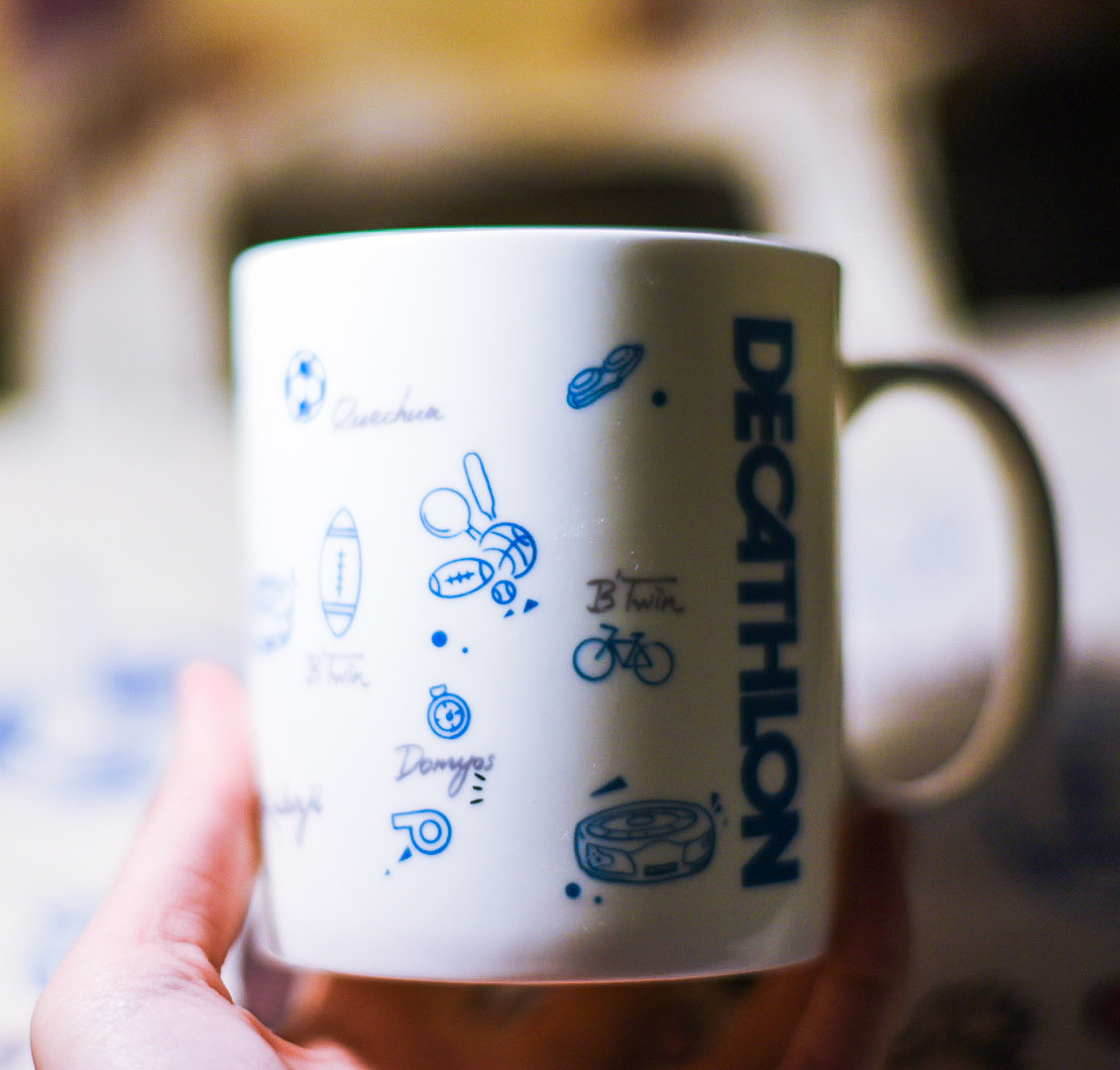 迪卡侬十周年 纪念马克杯 帆布包