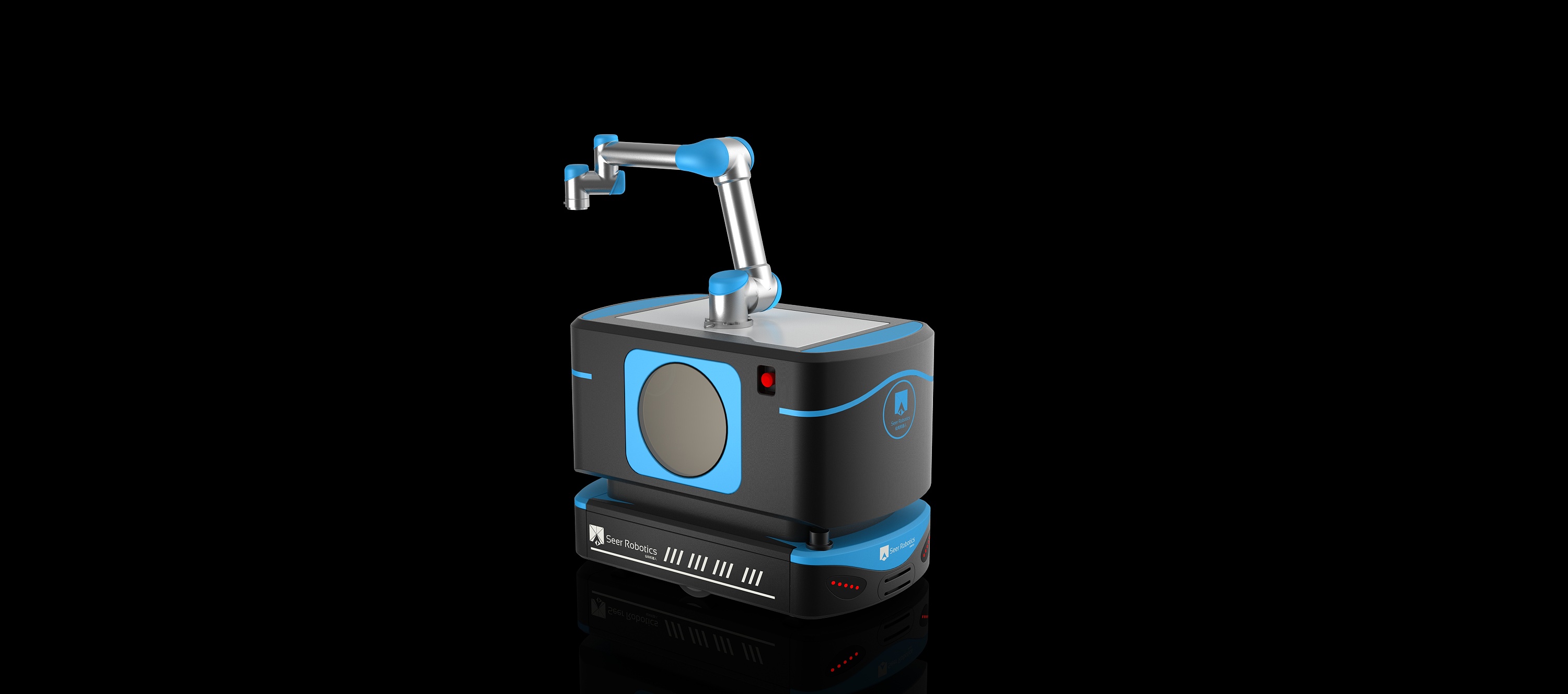 agv智能物流小车外观设计