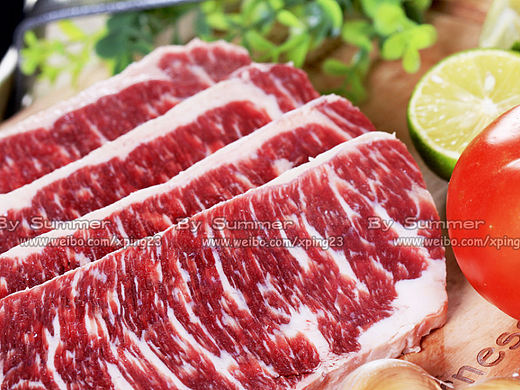 广州美食摄影——美国肉类进口协会（生肉类摄影）