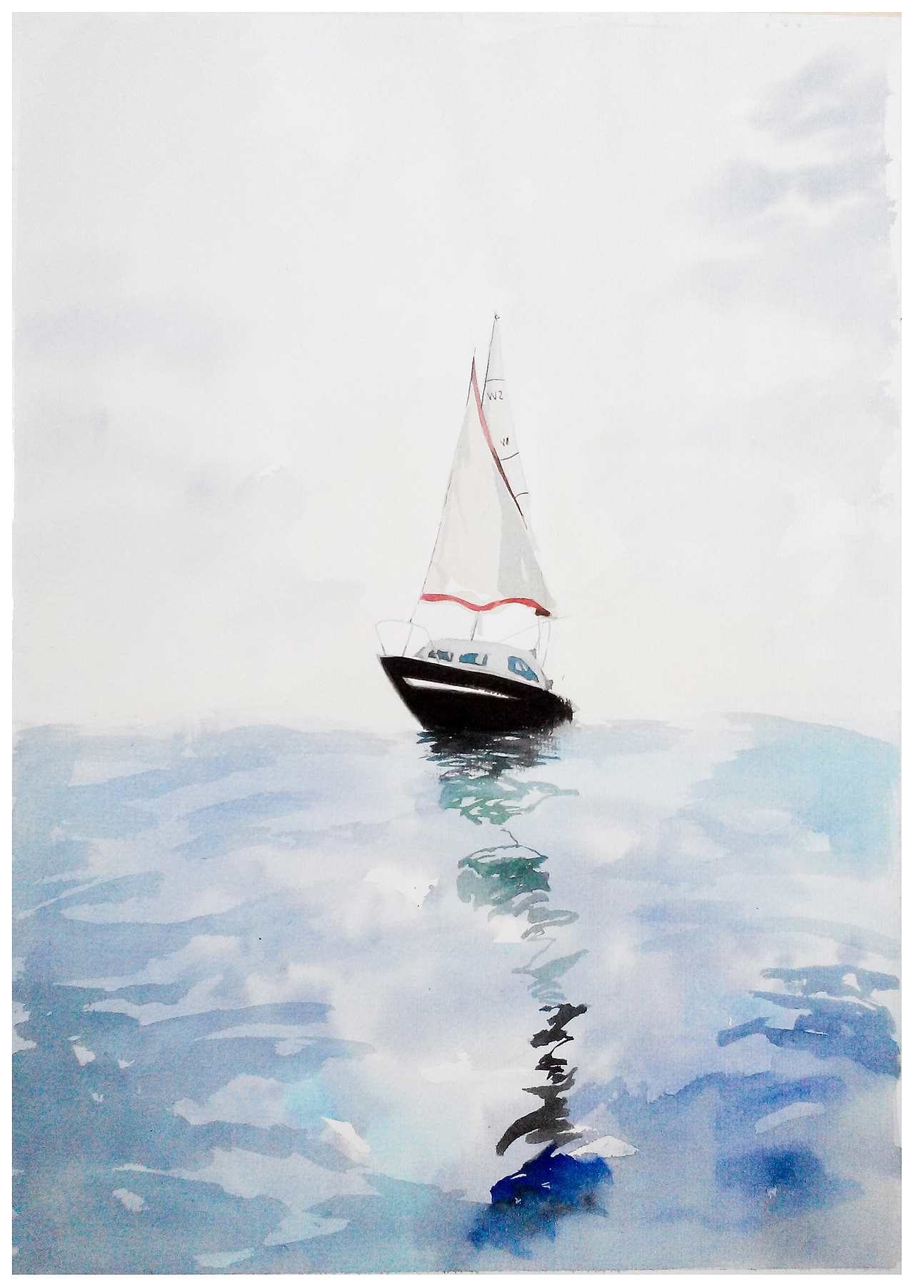 水彩风景（图ZMTIxNzkwNzIw） - 绘画 - 站酷设计师阿晓xj原创素材 - 站酷ZCOOL