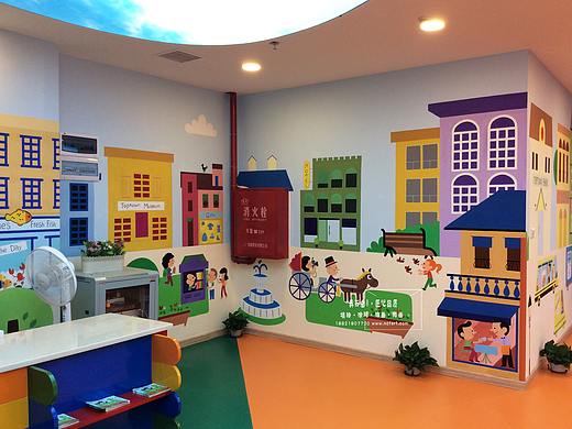 幼儿园墙绘欣赏英联皇家幼儿园手绘墙壁画