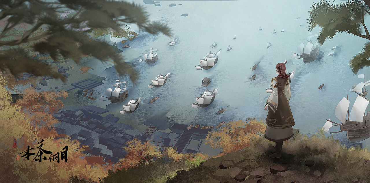 本茶纲目游戏背景