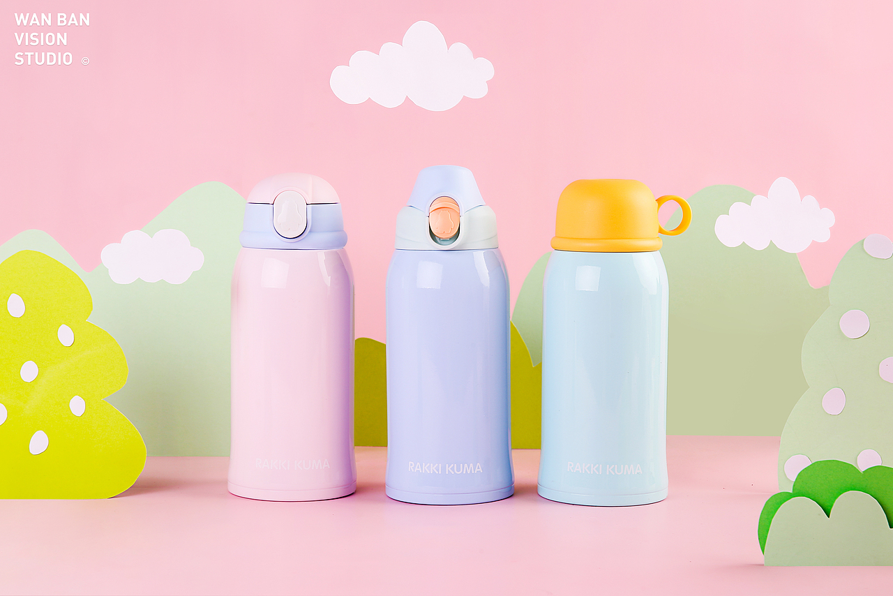 幸运熊儿童保温杯