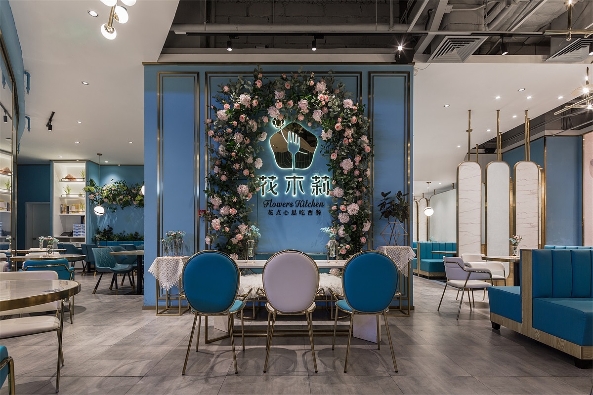 餐饮设计——佛山花木莉西餐厅设计