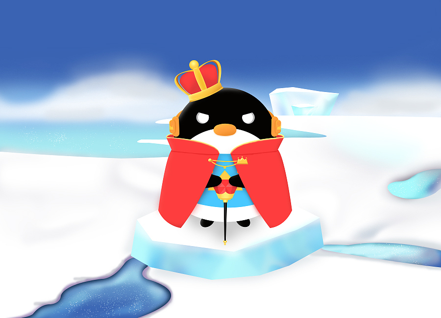 【更新】腾讯王卡品牌形象创意设计征集-帝企鹅AI mo帝