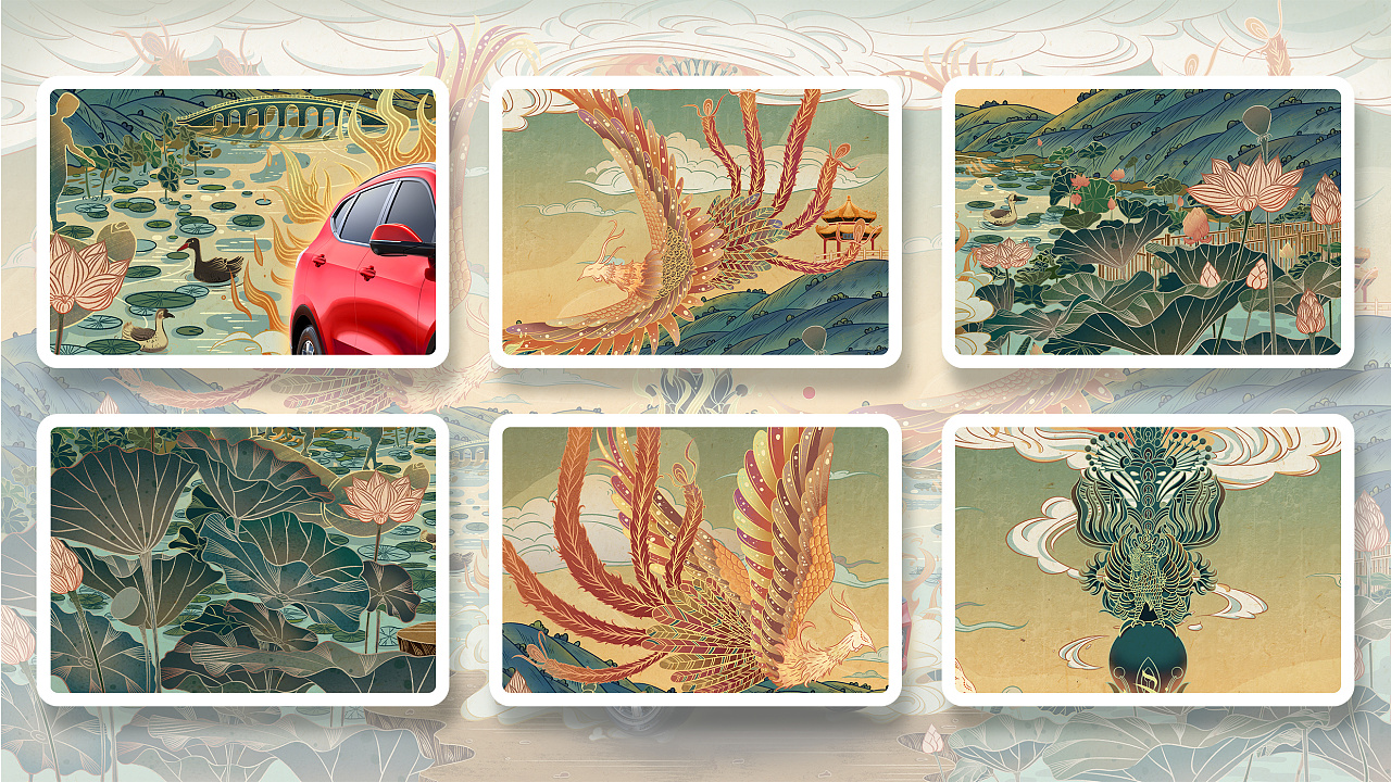 唐山凤凰涅盘哈弗h6国潮版创意海报