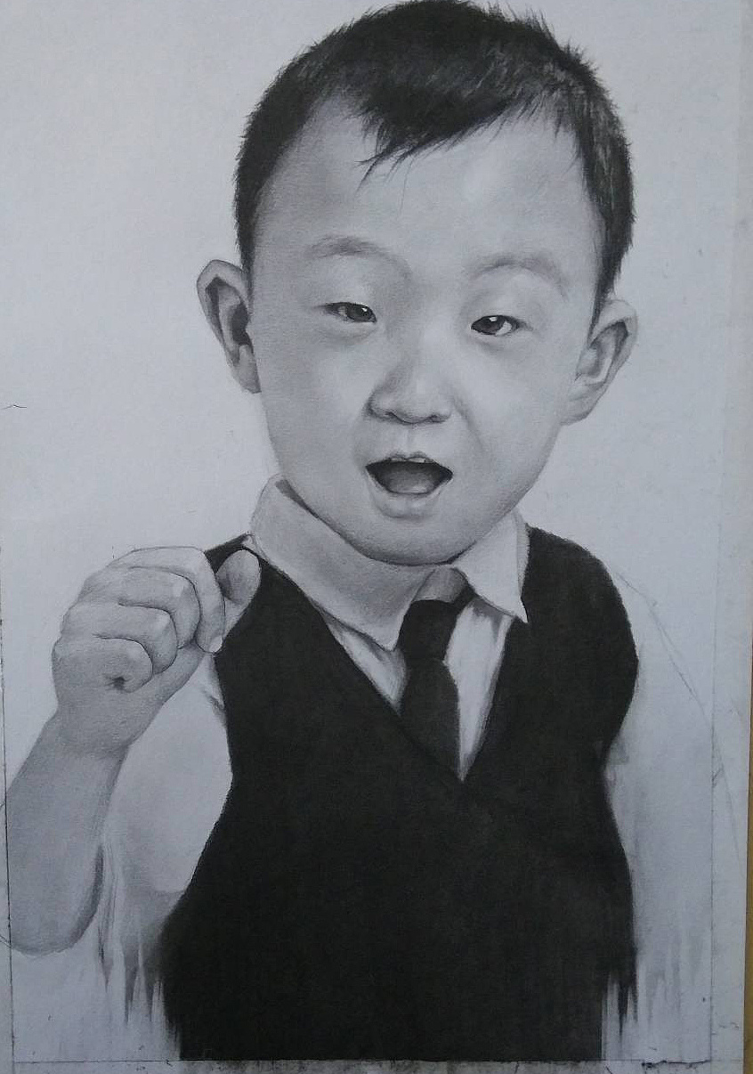 小男孩|纯艺术|绘画|逍遥设计陆涛 - 原创作品 - 站酷 (zcool)