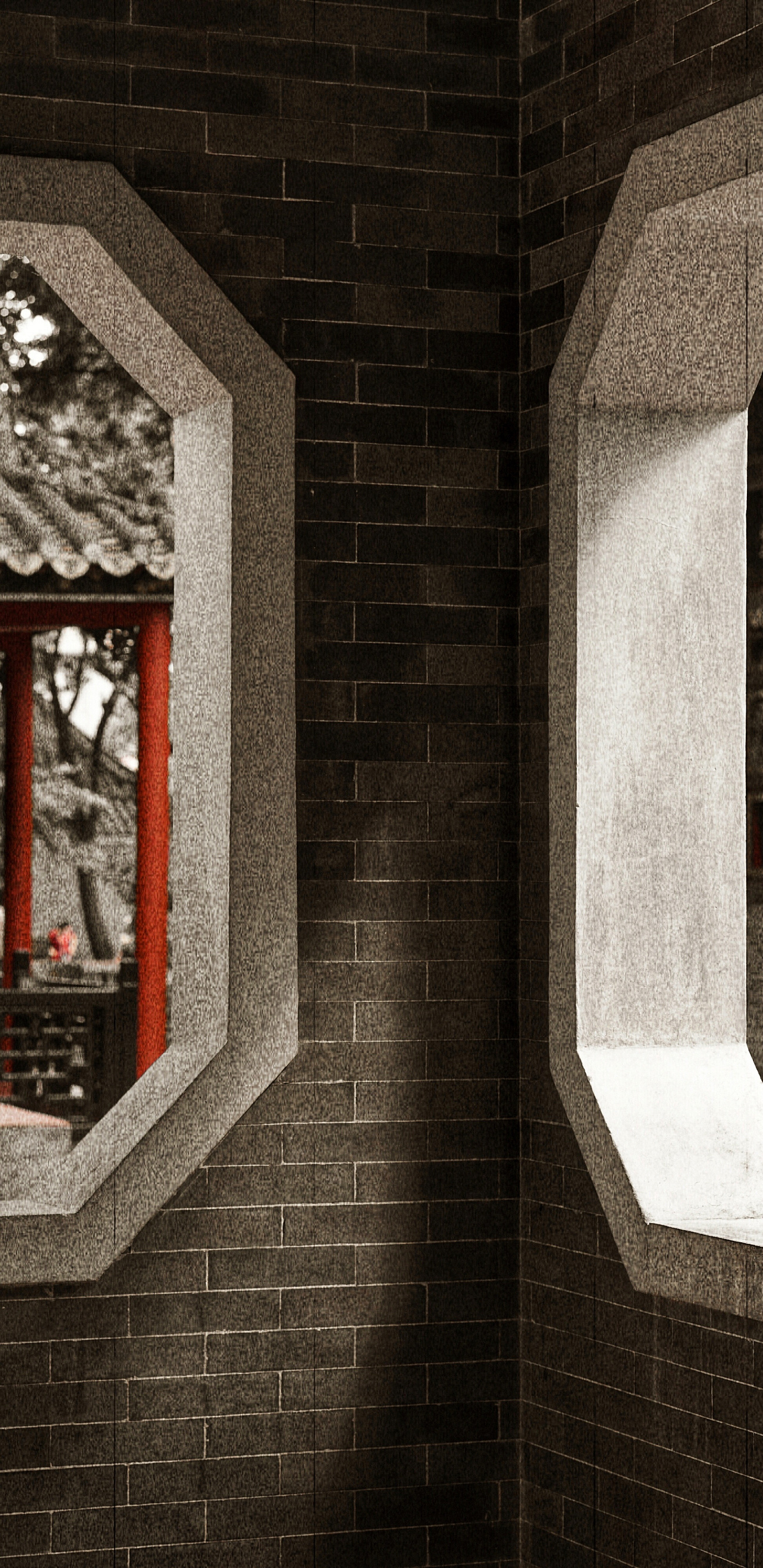 园有花墙漏清晖（图ZMjcxMzE5MDQ4） - 风光摄影 - 站酷设计师燦0307原创素材 - 站酷ZCOOL