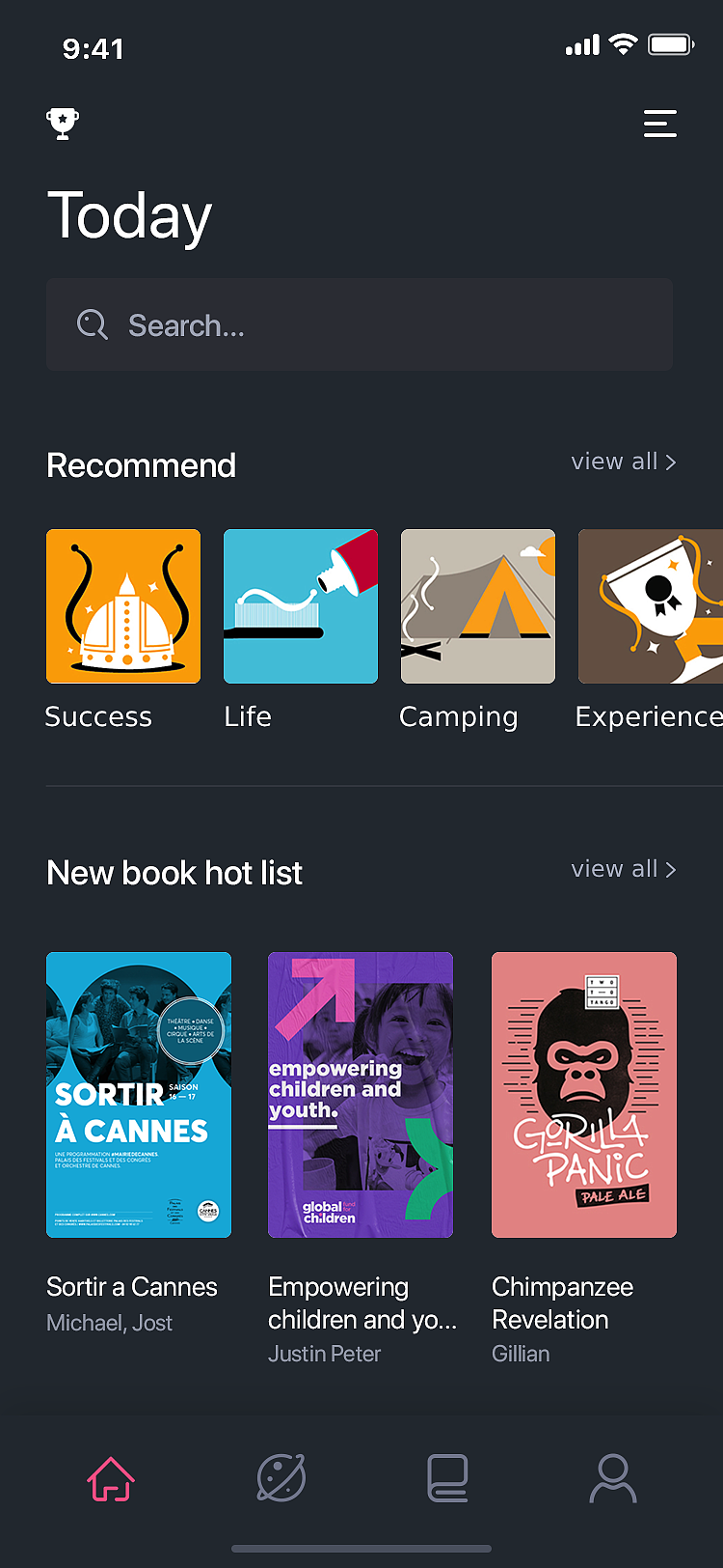 国外读书软件学习（图ZMTU0MzU5Nzg0） - APP界面 - 站酷设计师9号设计师原创素材 - 站酷ZCOOL