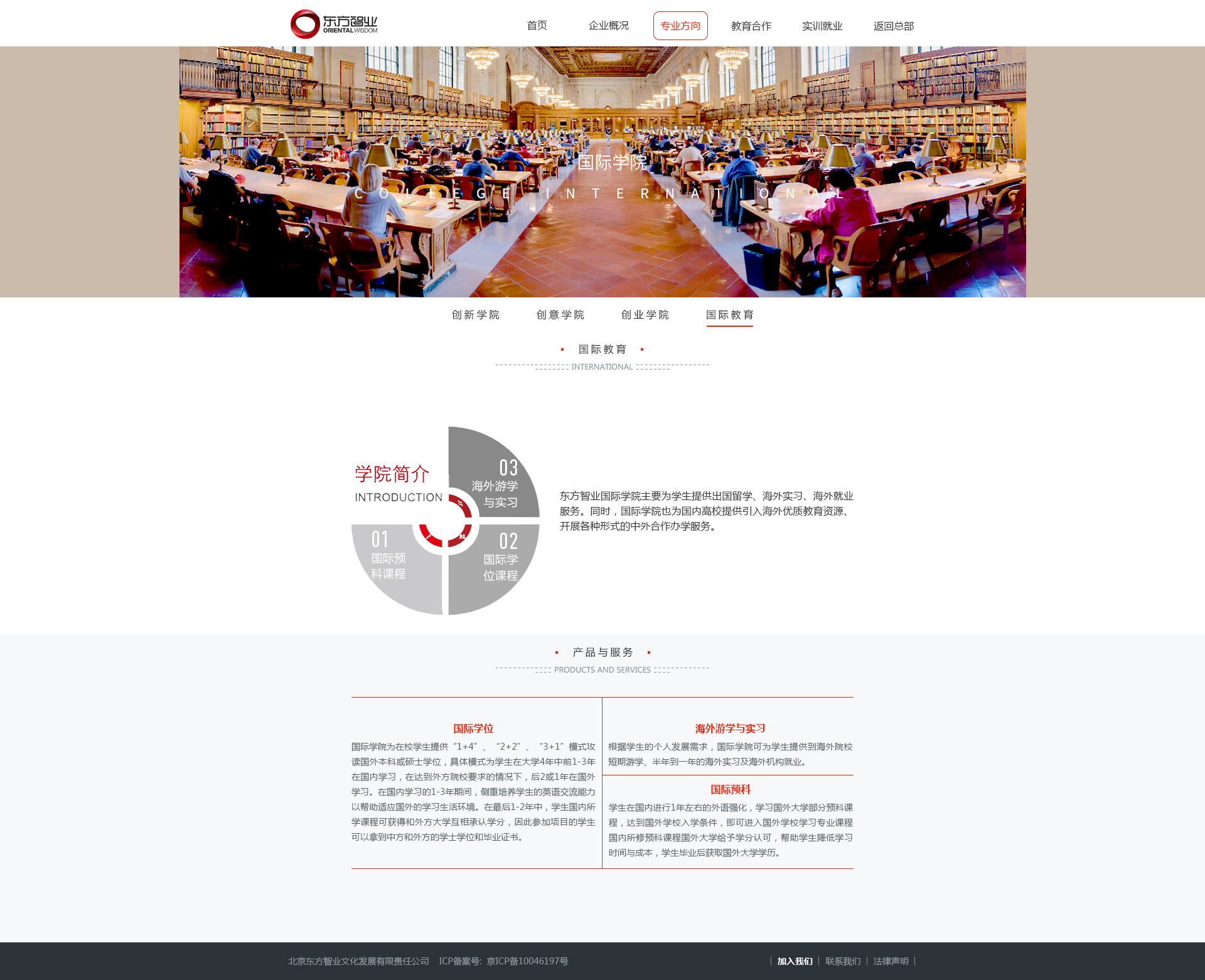 东方职业网页设计