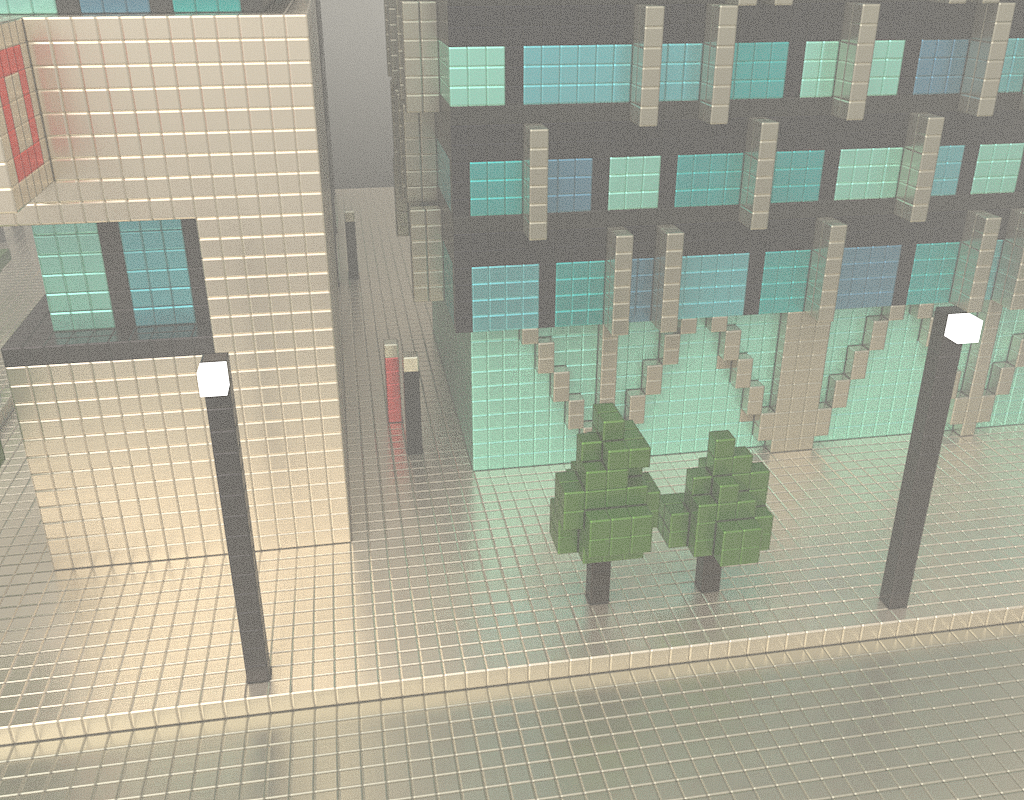 magicavoxel/城市小场景临摹（图ZNjI1Mjk0NzY=） - 场景 - 站酷设计师carrie_kyo原创素材 - 站酷ZCOOL