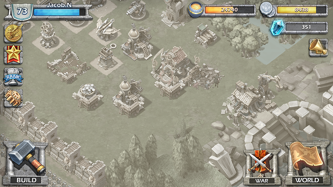 游戏公司测试复盘——古罗马战争题材卡通风格手游