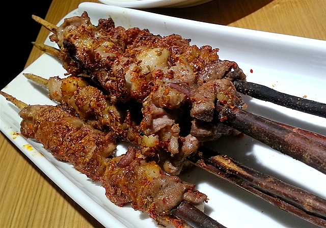红柳烤羊肉串