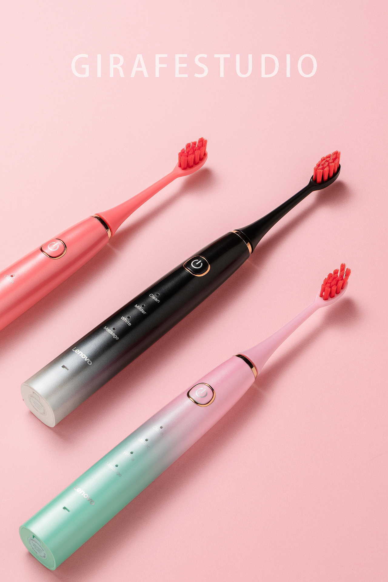 电动牙刷 | 联想lenovo & girafestudio