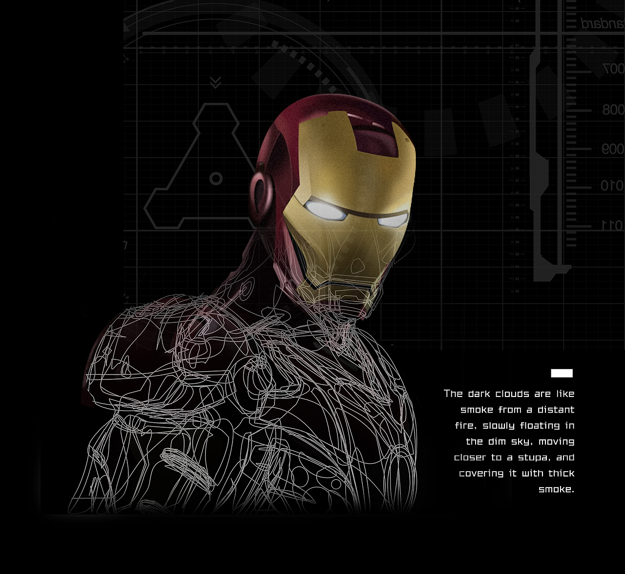 钢铁侠插画练习