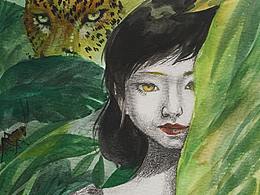 一些手绘水彩插画