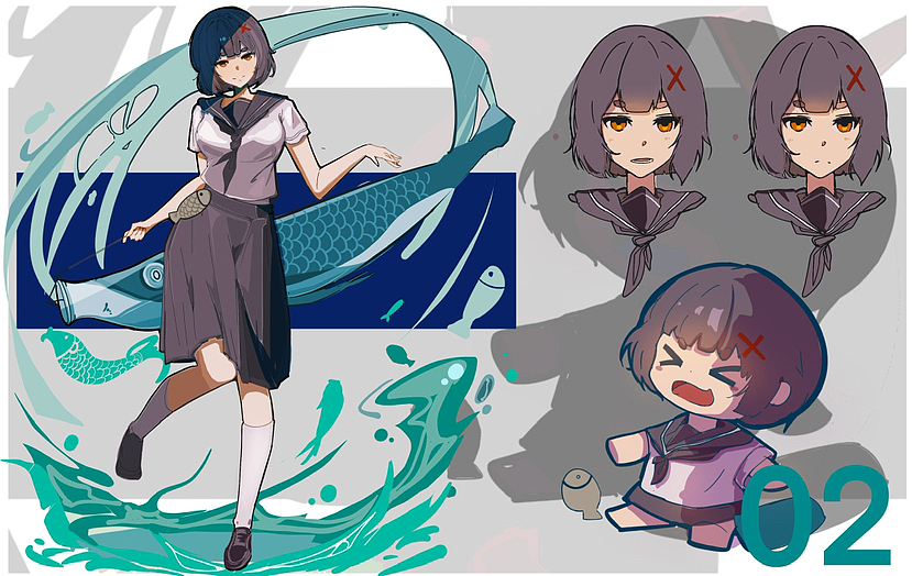 【4月份插画合集】