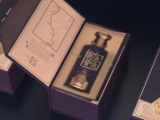 大运乾酱-酱酒包装设计