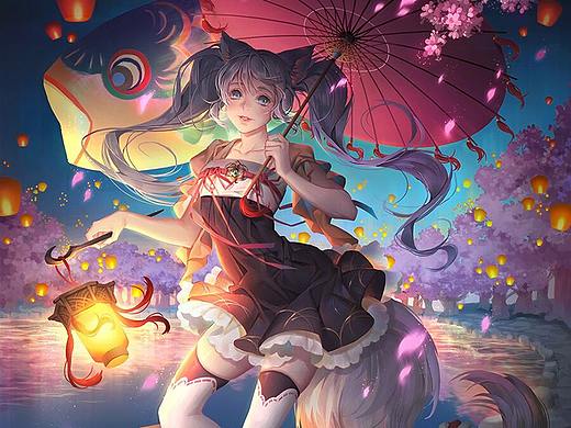 光翼学园日韩风原画网络班往期学员毕业作品推荐（6）
