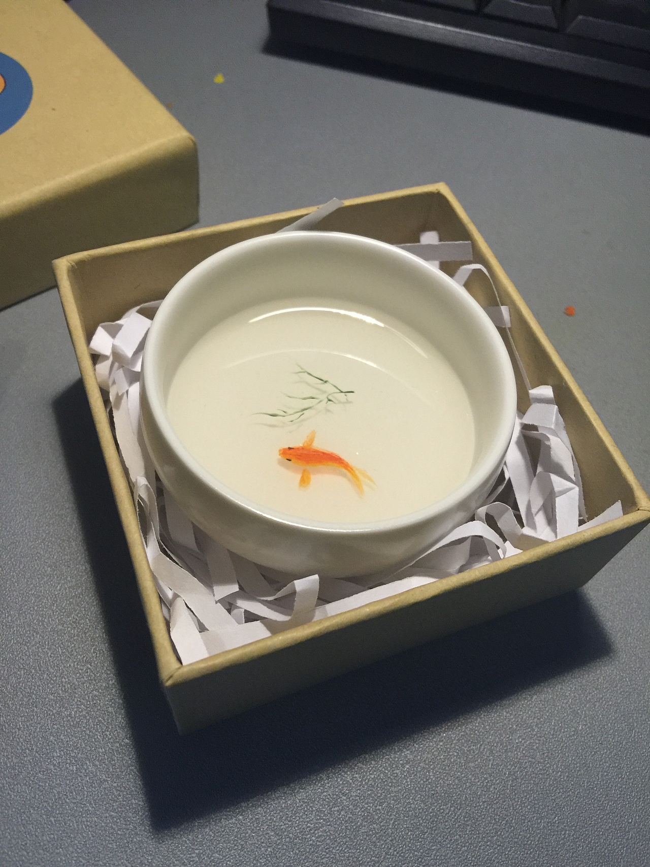 树脂画 金鱼草