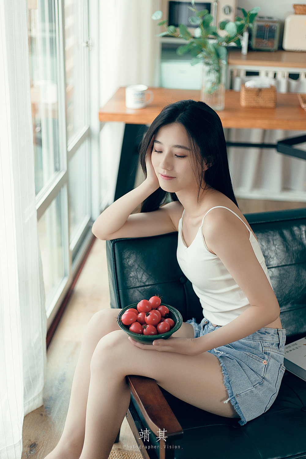 可能时间刚好,你眼角带带笑