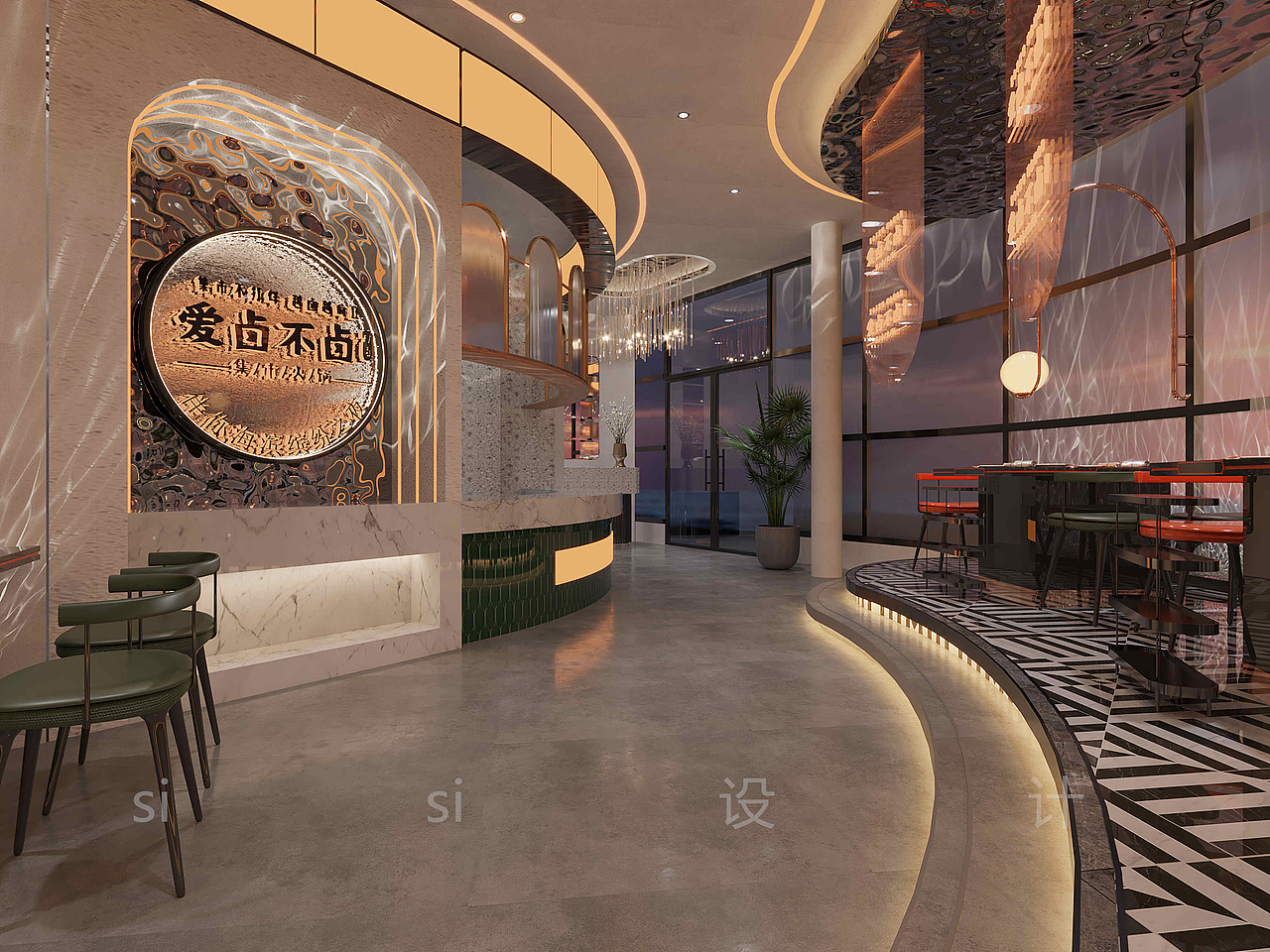 火锅店设计—我爱这热气腾腾的人间