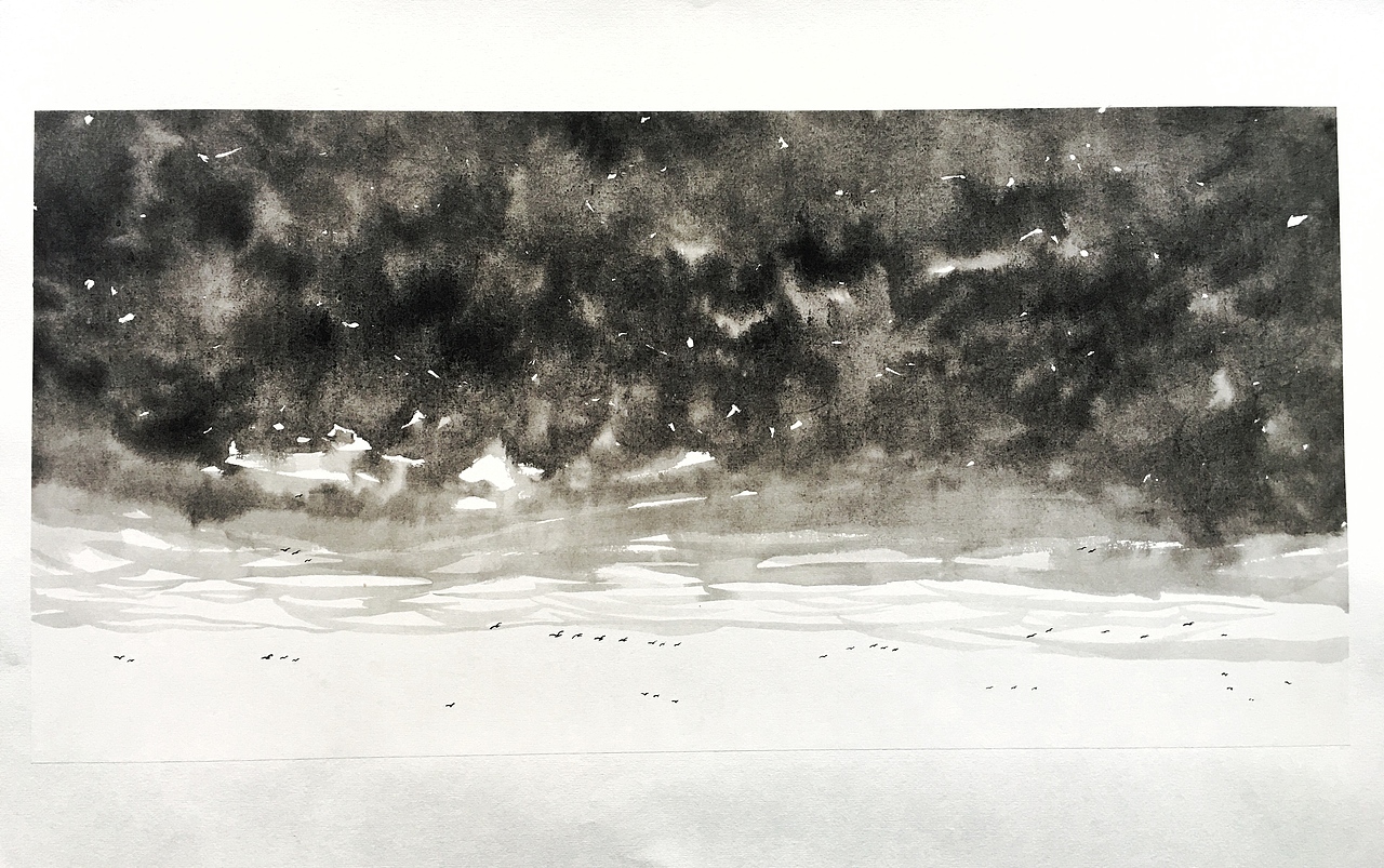 给表弟的餐馆画了几张小画写了几张小字（图ZODc2NTE0MDA=） - 创作习作 - 站酷设计师亦平原创素材 - 站酷ZCOOL