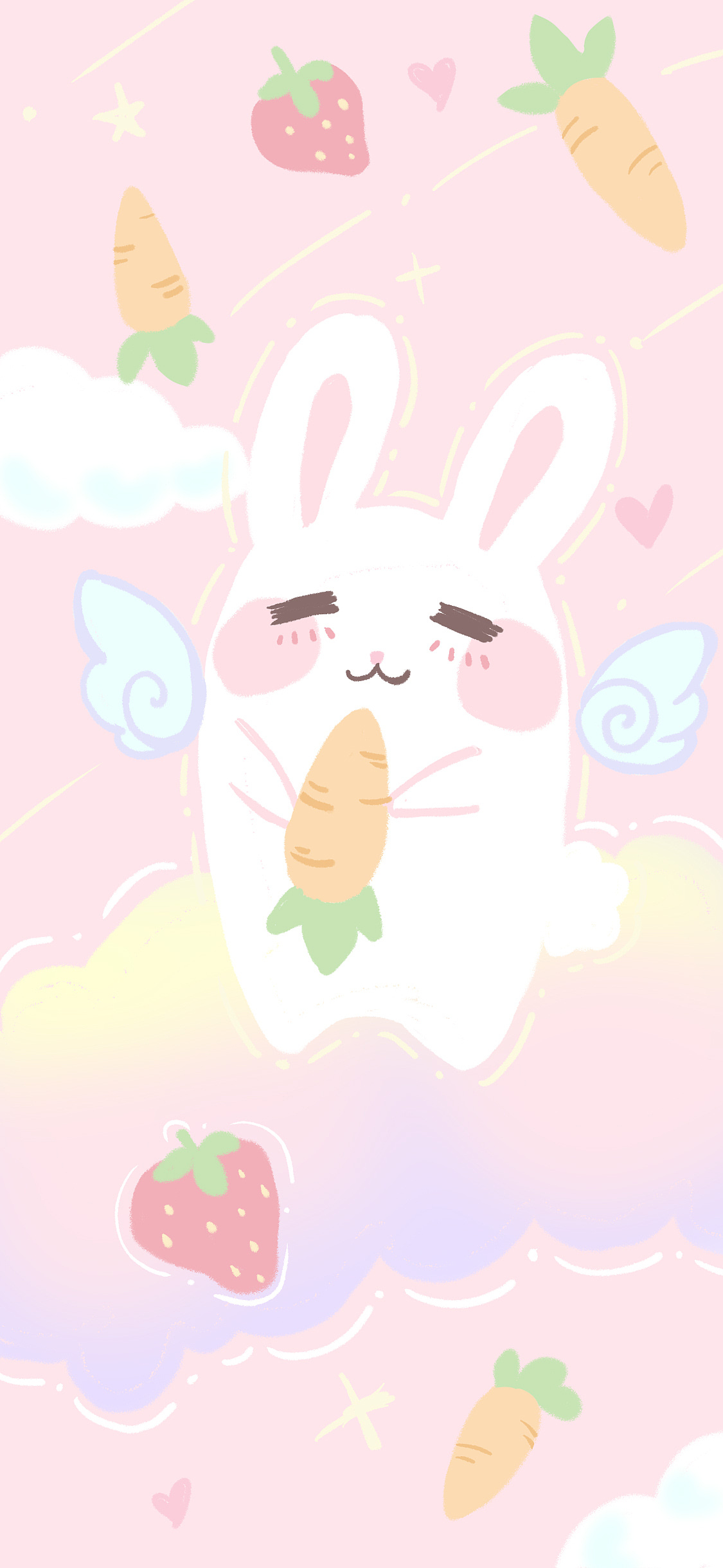 可爱小清新卡通小动物手机主题壁纸