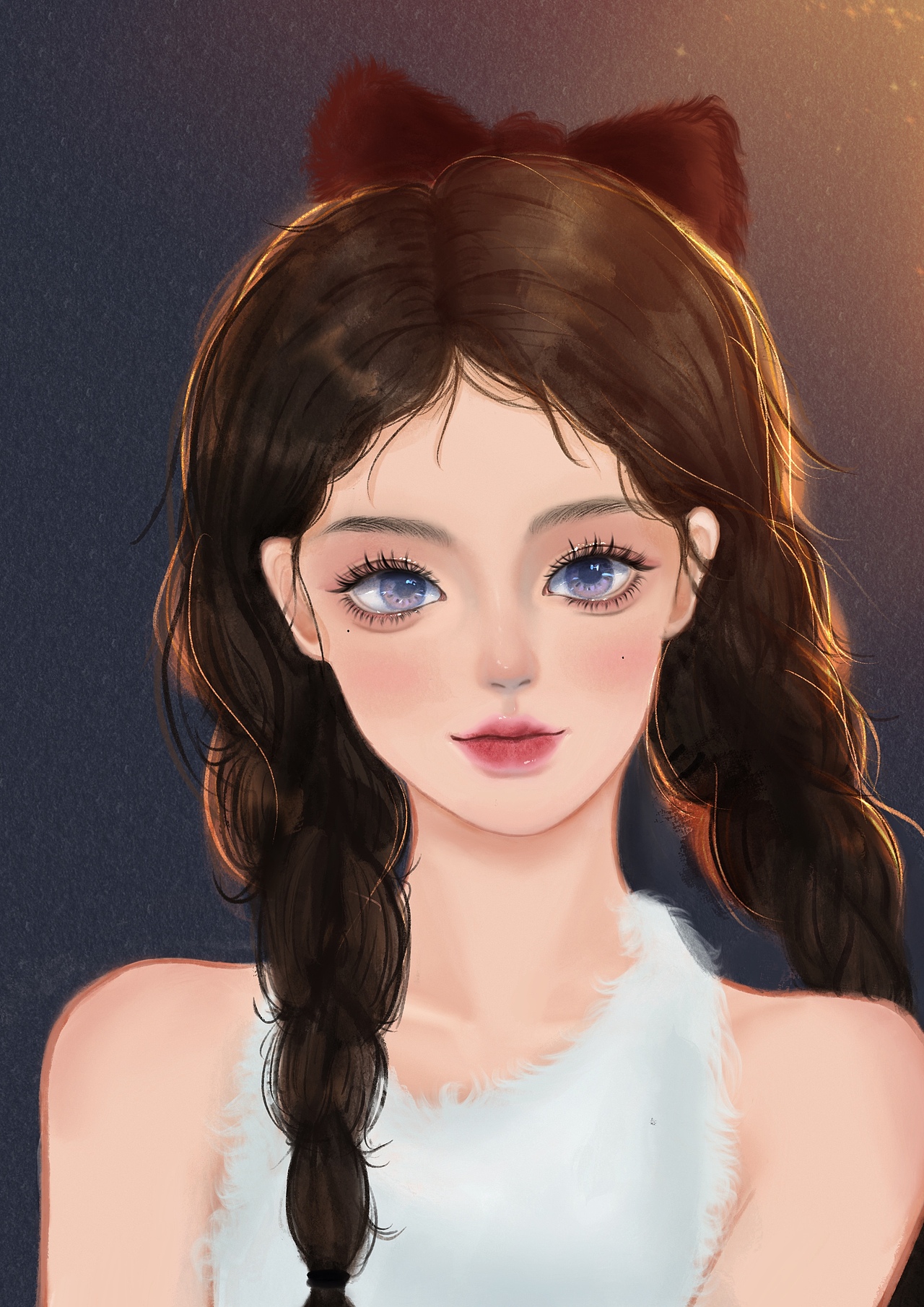 照片转手绘,头像插画,可约稿。