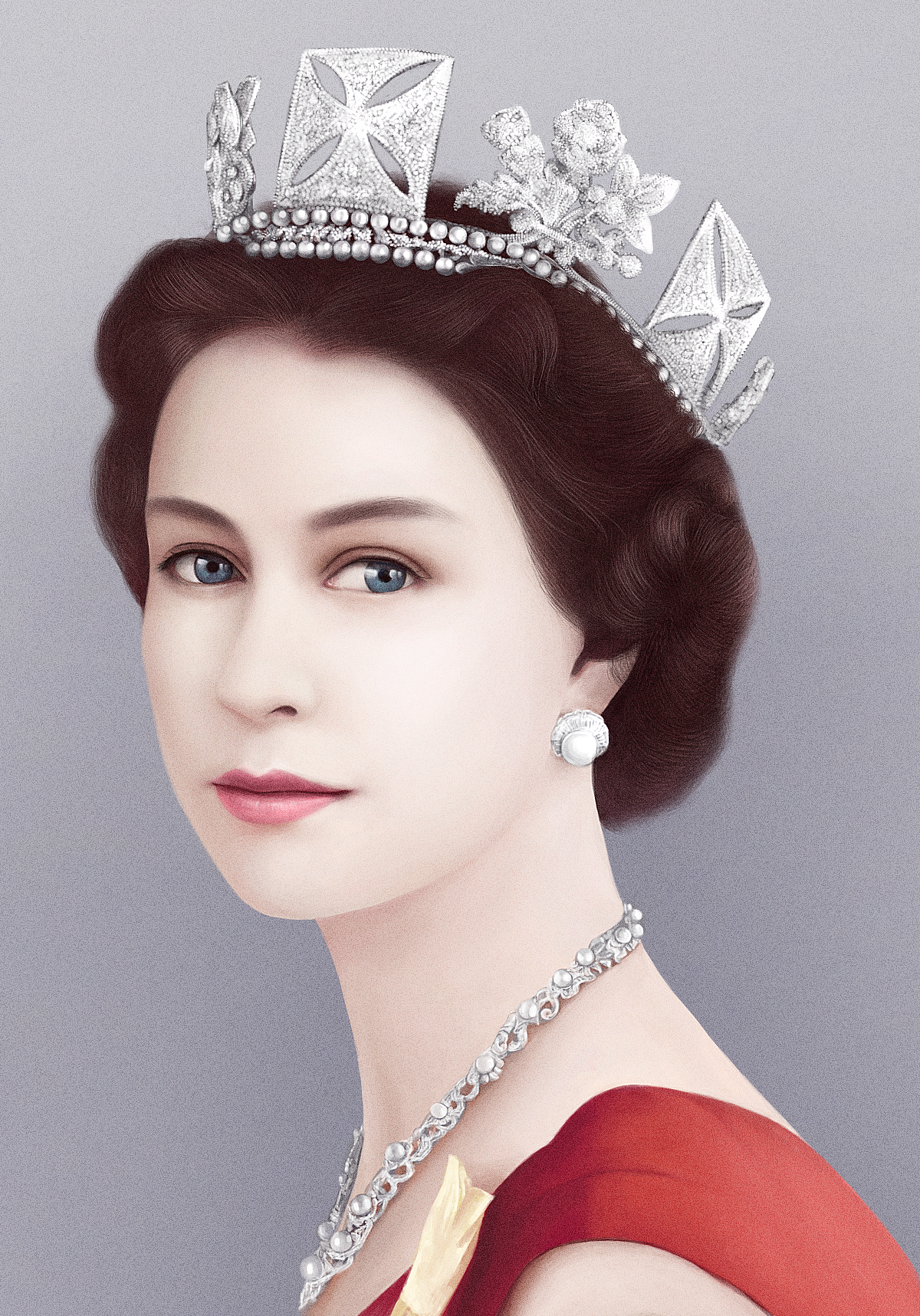 PS才是把杀猪刀，英国女王变老全过程！