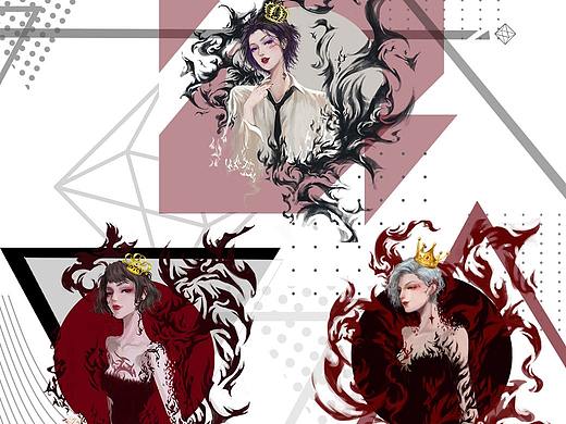 香水插画