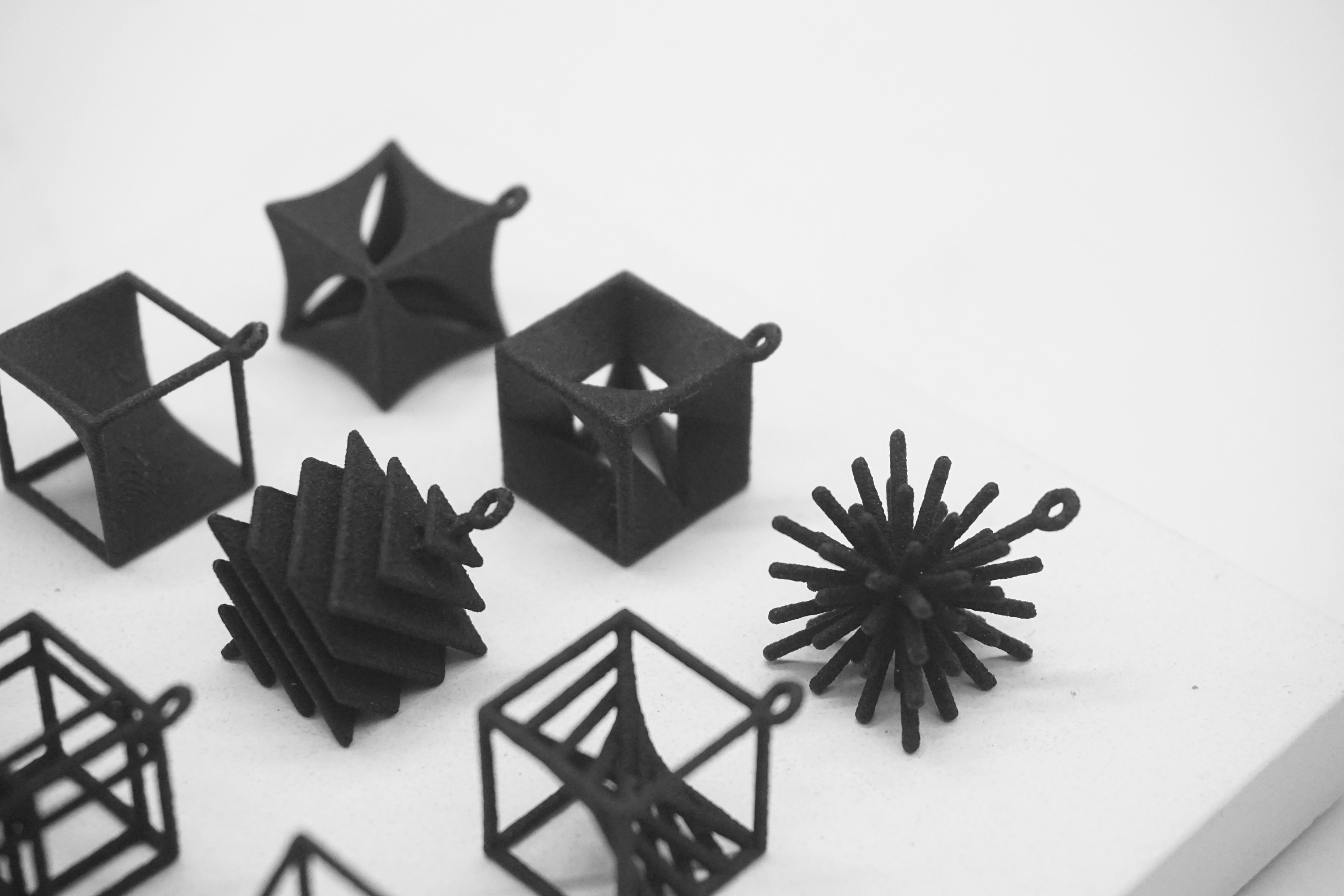 cube系列3d打印耳坠|工业/产品|其他工业/产品|造么工作室 - 原创作品