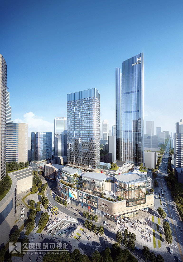 ===成都久度建筑可视化===2020年第一季===（图ZMjA5NTk2OTM2） - 建筑设计 - 站酷设计师Z30987842原创素材 - 站酷ZCOOL