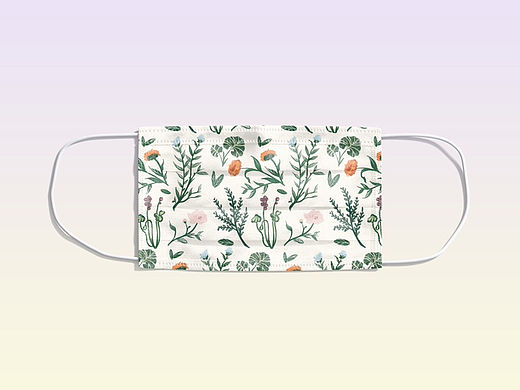 花型设计 口罩设计