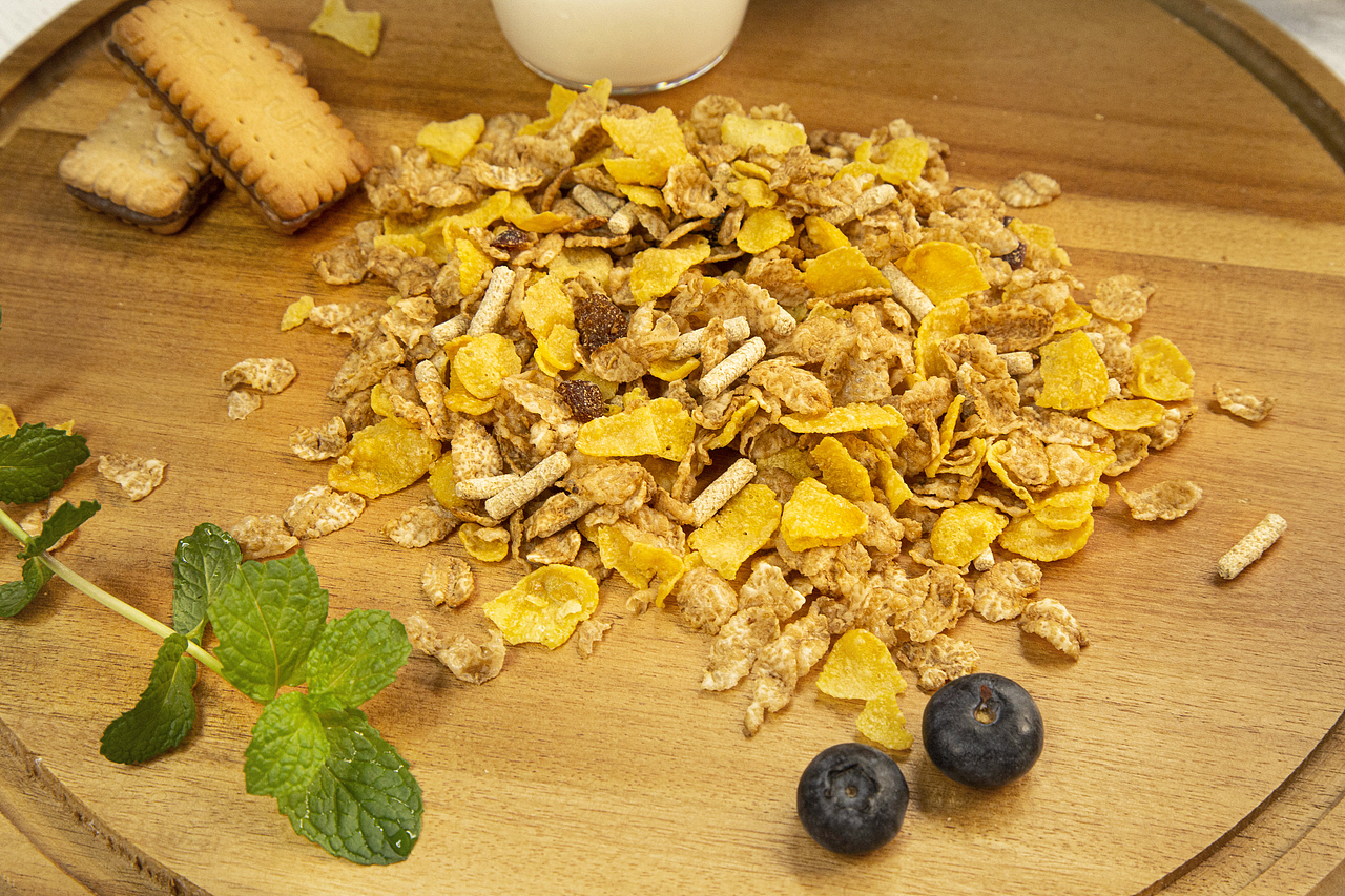 美食摄影——麦片场景图拍摄