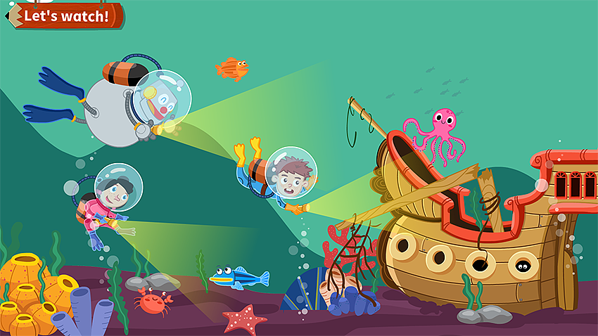 海底探险|插画|商业插画|娴子ivy - 原创作品 - 站酷 (zcool)