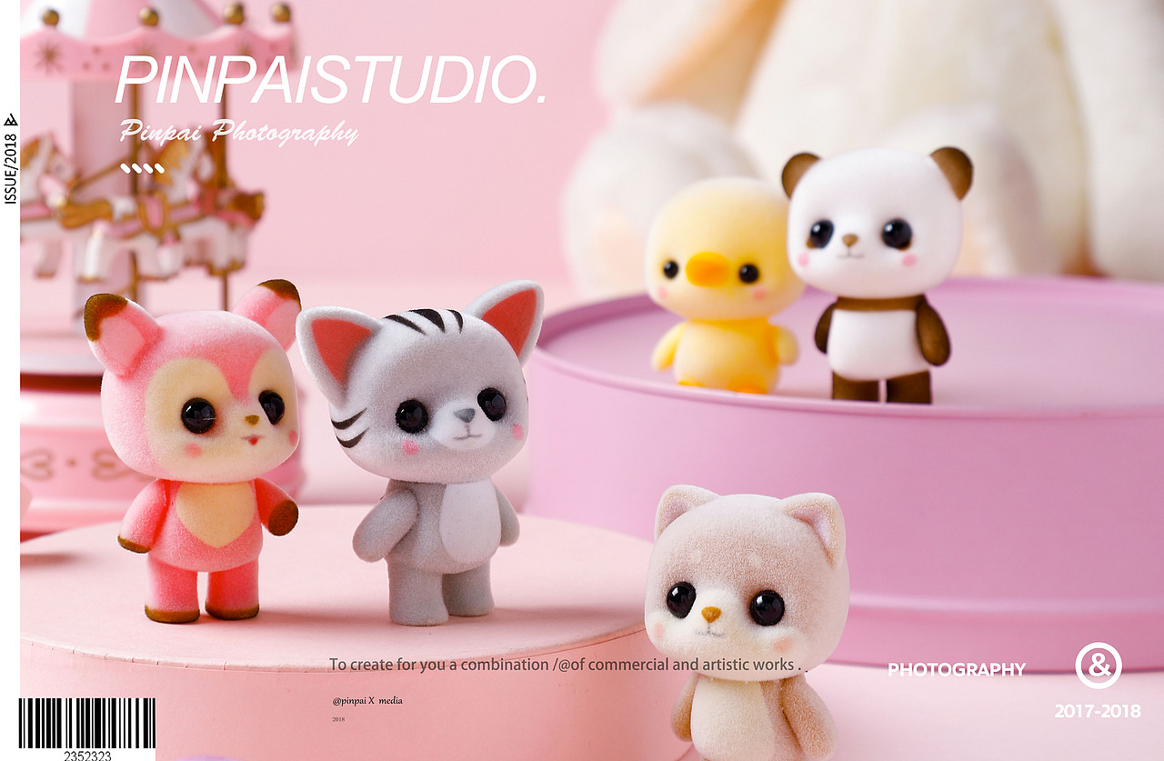 原来是少女粉呀~#玩偶摄影#品拍传媒