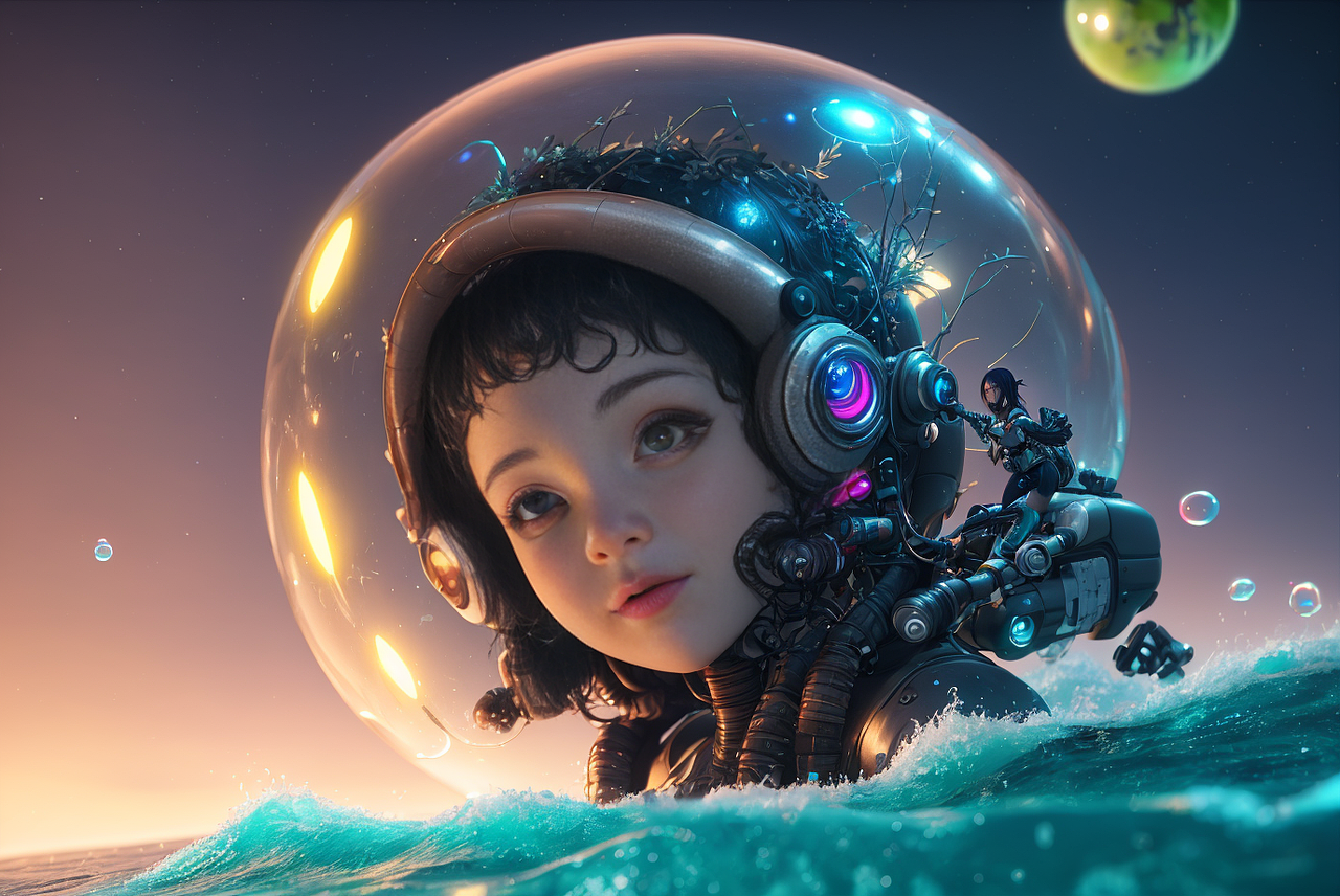 “致远星 — 开普勒452b”场景人物概念的N个参考方案