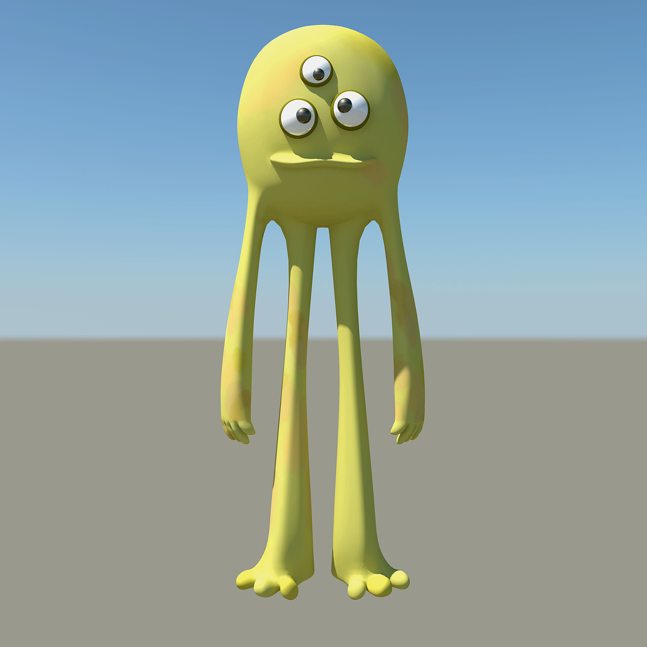 maya怪物角色模型|三维|人物/生物|daydreamsue__原创作品-站酷zcool