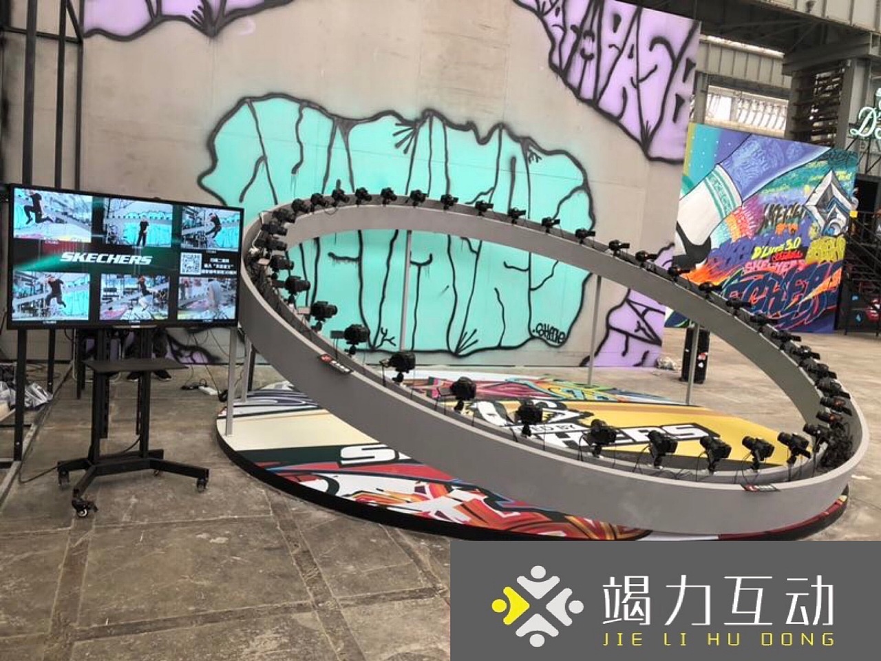 金牌子弹时间180度360度环绕互动影视拍照装置