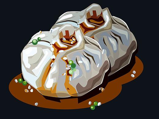插画合集：食物与工作