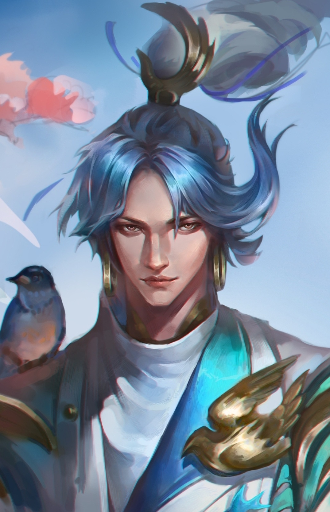 云中君同人|插画|游戏原画|秋水iii - 原创作品 - 站酷 (zcool)