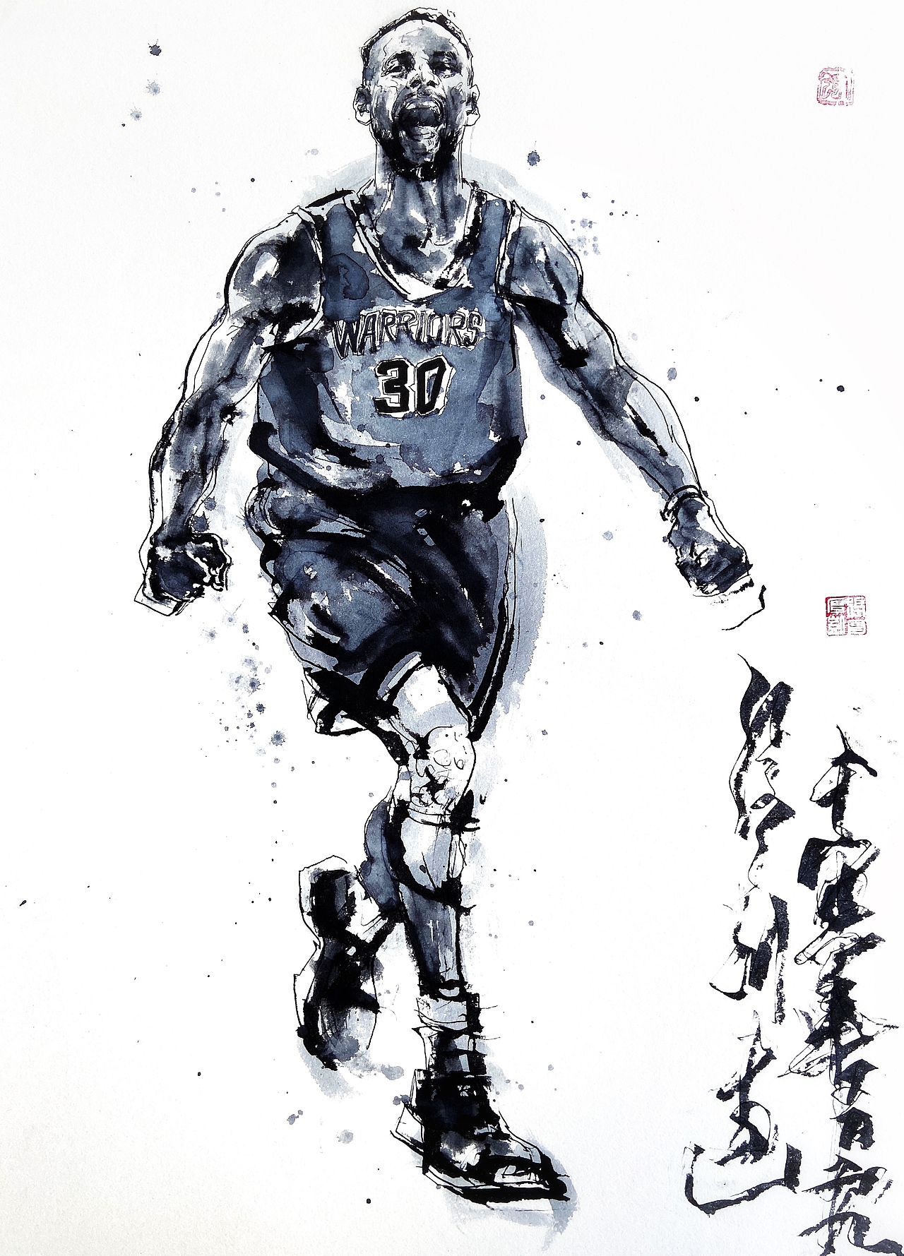 恭喜库里率队获得NBA总冠军