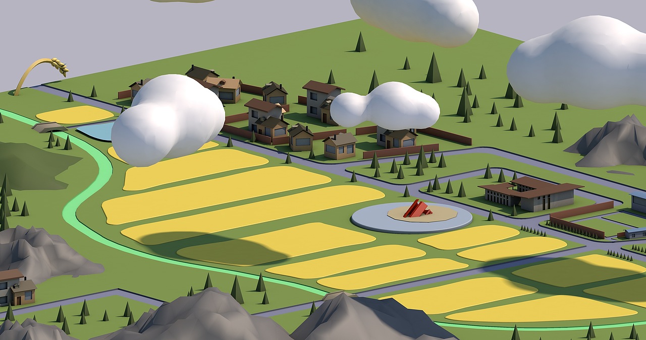 南泥湾建设(low poly